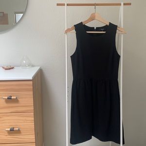 Madewell Black Cotton Dress